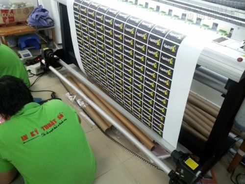 Trực tiếp in tem nhãn decal tại In Kỹ Thuật Số